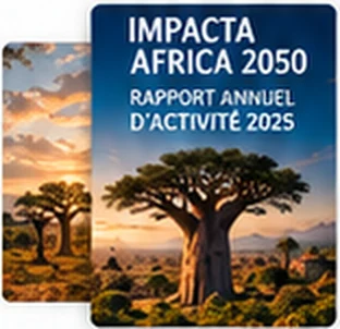 Couverture IMPACTA AFRICA 2050 — Rapport Annuel d'Activité 2025